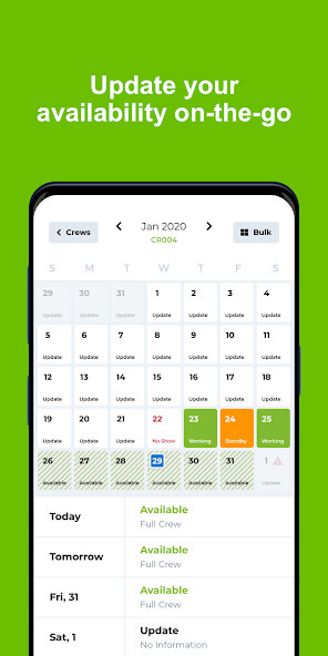 Run android online APK Crew Availability from MyAndroid or emulate Crew Availability using MyAndroid