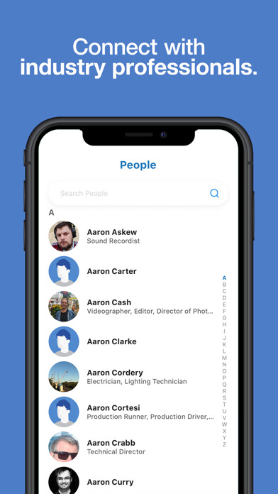 Emulate iPhone app Crewlist Contacts using MyAndroid Emulate iPhone app Crewlist Contacts using MyAndroid