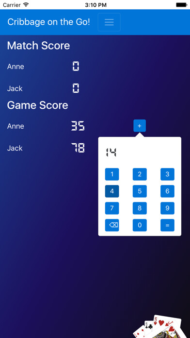 Emulate iPhone app Cribbage on the Go! using MyAndroid Emulate iPhone app Cribbage on the Go! using MyAndroid