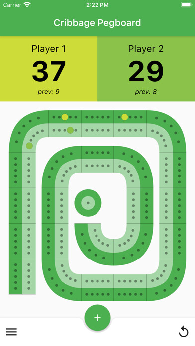 Emulate iPhone app Cribbage Scoring Pegboard using MyAndroid Emulate iPhone app Cribbage Scoring Pegboard using MyAndroid
