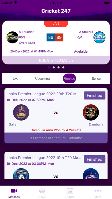 Emulate iPhone app Cricket 247 live line using MyAndroid Emulate iPhone app Cricket 247 live line using MyAndroid