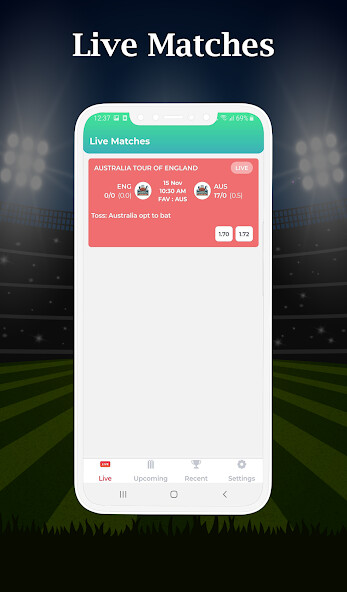 Run android online APK Cricket 247 from MyAndroid or emulate Cricket 247 using MyAndroid