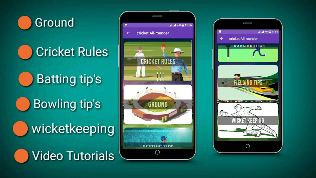Run android online APK Cricket All-rounder 2 from MyAndroid or emulate Cricket All-rounder 2 using MyAndroid