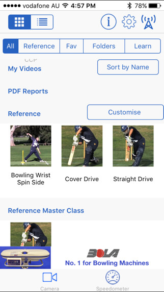 Emulate iPhone app Cricket Coach Free using MyAndroid