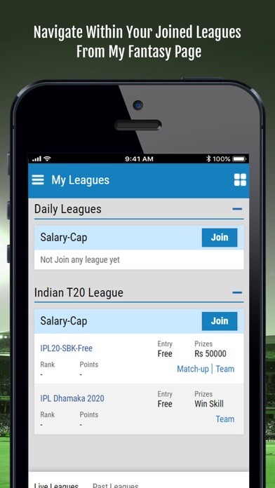 Emulate iPhone app Cricket Country Fantasy League using MyAndroid Emulate iPhone app Cricket Country Fantasy League using MyAndroid