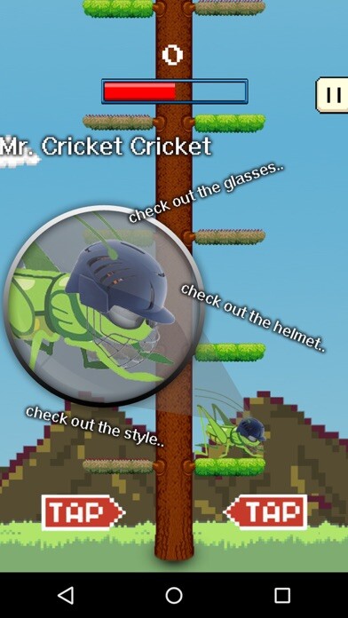 Emulate iPhone app Cricket Jump using MyAndroid Emulate iPhone app Cricket Jump using MyAndroid