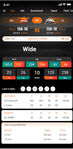 Emulate Android APK Cricket Live Line