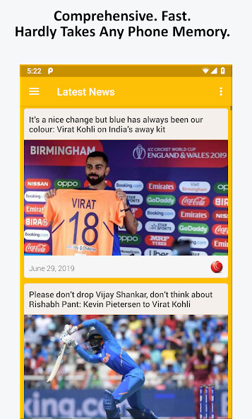 Emulate Android APK Cricket News Emulate Android APK Cricket News