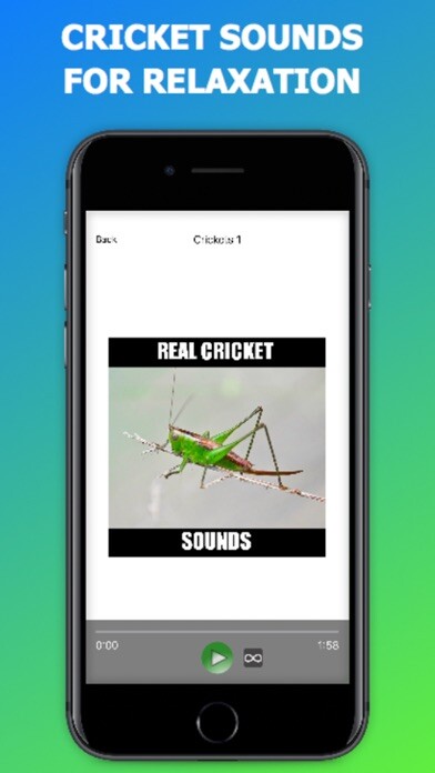 Emulate iPhone app Cricket Sounds for Sleep using MyAndroid Emulate iPhone app Cricket Sounds for Sleep using MyAndroid