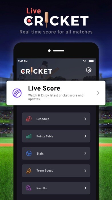 Emulate iPhone app Cric - Live Cricket Scores using MyAndroid Emulate iPhone app Cric - Live Cricket Scores using MyAndroid