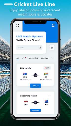 Run android online APK Criclive: Fastest Live Line Cricket Score from MyAndroid or emulate Criclive: Fastest Live Line Cricket Score using MyAndroid
