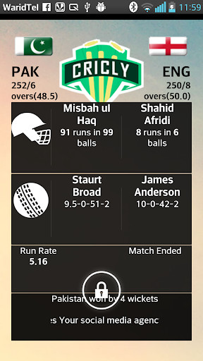 Emulate Android APK Cricly-Cricket Lockscreen Emulate Android APK Cricly-Cricket Lockscreen