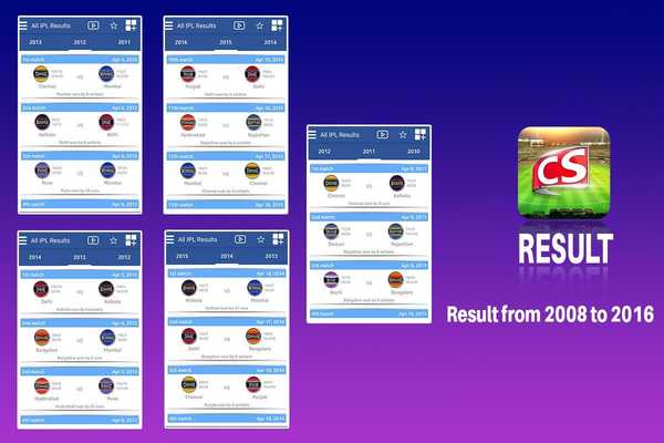 Emulate Android APK CricSport:Schedule,Match,Score
