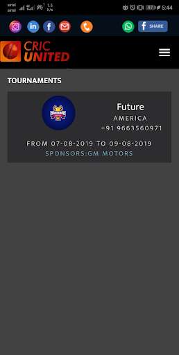 Run android online APK CricUnited from MyAndroid or emulate CricUnited using MyAndroid