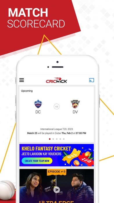Emulate iPhone app Cricwick: Watch Live Cricket using MyAndroid Emulate iPhone app Cricwick: Watch Live Cricket using MyAndroid