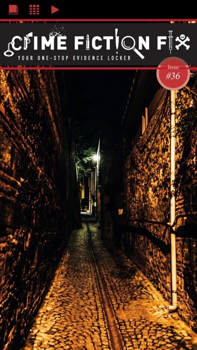 Emulate iPhone app Crime Fiction Fix using MyAndroid