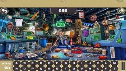 Emulate iPhone app Crime Scene Hidden Alphabets using MyAndroid