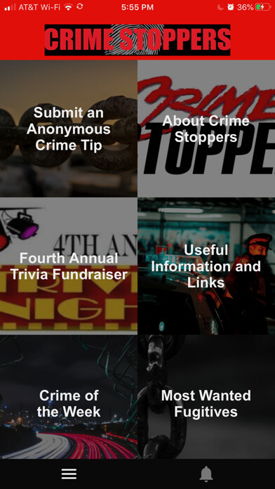 Emulate iPhone app Crime Stoppers using MyAndroid