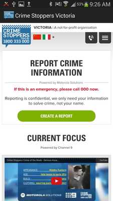 Emulate Android APK Crime Stoppers Victoria Emulate Android APK Crime Stoppers Victoria