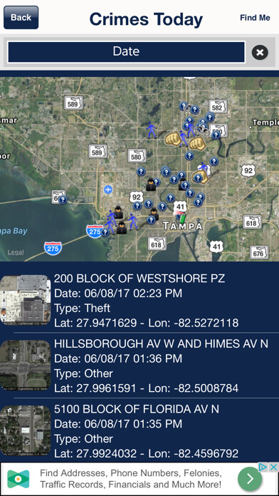 Emulate iPhone app Crime Watcher using MyAndroid Emulate iPhone app Crime Watcher using MyAndroid