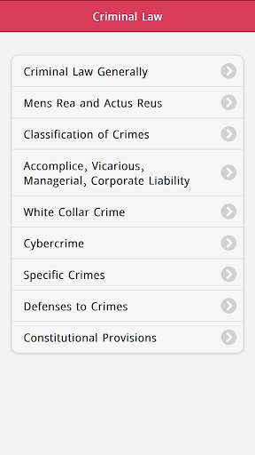 Run android online APK Criminal Law Study from MyAndroid or emulate Criminal Law Study using MyAndroid