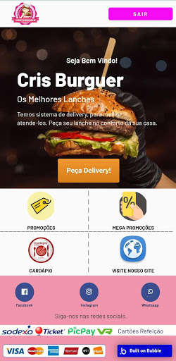 Run android online APK Cris Burguer Delivery from MyAndroid or emulate Cris Burguer Delivery using MyAndroid Run android online APK Cris Burguer Delivery from MyAndroid or emulate Cris Burguer Delivery using MyAndroid