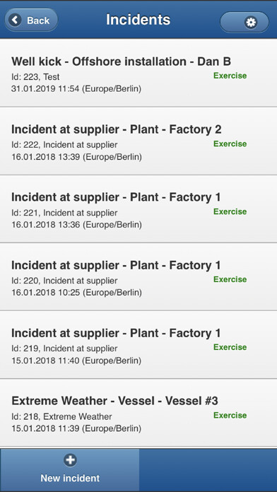 Emulate iPhone app Crisis Manager using MyAndroid
