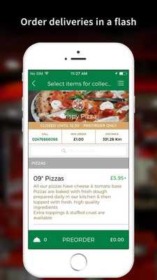 Emulate Android APK Crispy Pizza Coventry