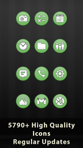 Run android online APK Criss Cross Green Icons from MyAndroid or emulate Criss Cross Green Icons using MyAndroid