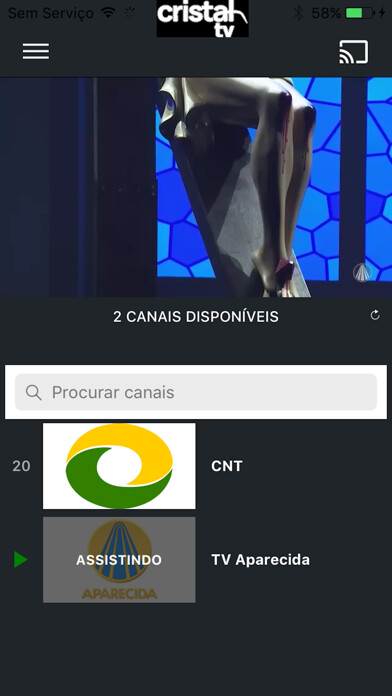 Emulate iPhone app Cristal TV using MyAndroid Emulate iPhone app Cristal TV using MyAndroid