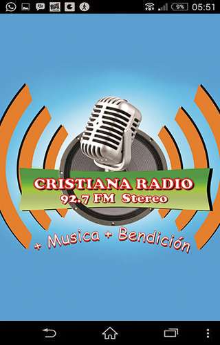 Run android online APK Cristiana Radio 92.7 FM - OFICIAL from MyAndroid or emulate Cristiana Radio 92.7 FM - OFICIAL using MyAndroid