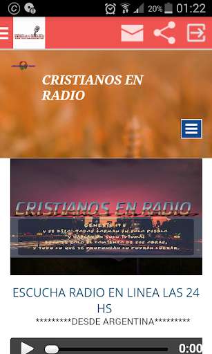 Run android online APK Cristianos en Radio from MyAndroid or emulate Cristianos en Radio using MyAndroid