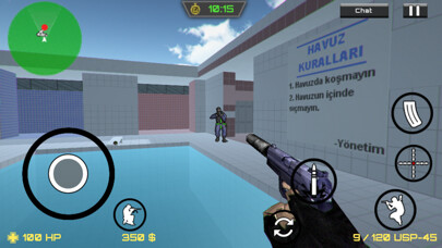 Emulate iPhone app Critical strike multiplayer 3D using MyAndroid Emulate iPhone app Critical strike multiplayer 3D using MyAndroid