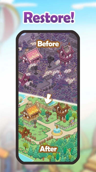 Emulate iPhone app Critter Coast: Merge Adventure using MyAndroid