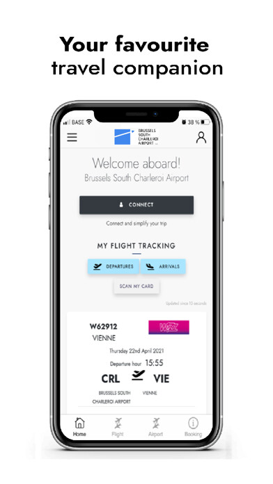 Emulate iPhone app CRL Airport using MyAndroid