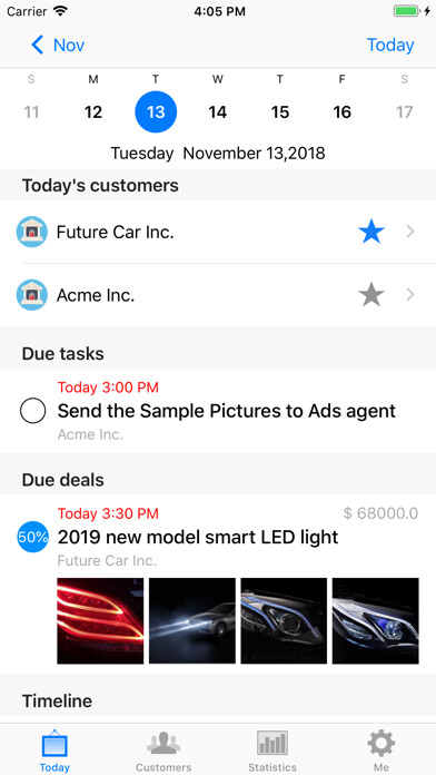 Emulate iPhone app CRM360 - Customer Manager using MyAndroid Emulate iPhone app CRM360 - Customer Manager using MyAndroid