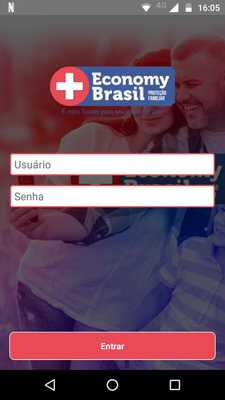 Emulate Android APK CRM Economy Brasil