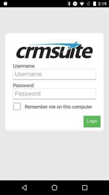 Emulate Android APK CRMSuite Mobile