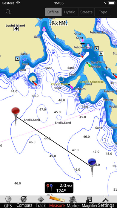 Emulate iPhone app Croatia GPS Nautical Chart Pro using MyAndroid Emulate iPhone app Croatia GPS Nautical Chart Pro using MyAndroid