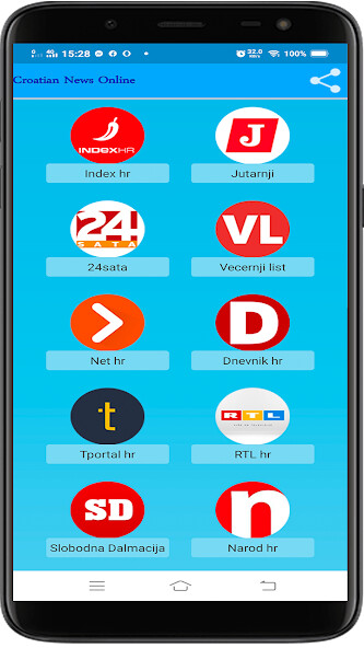 Run android online APK Croatian News All from MyAndroid or emulate Croatian News All using MyAndroid