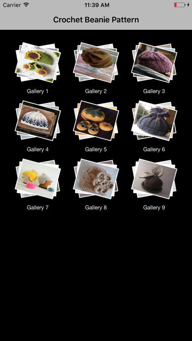 Emulate iPhone app Crochet Beanie Pattern using MyAndroid Emulate iPhone app Crochet Beanie Pattern using MyAndroid