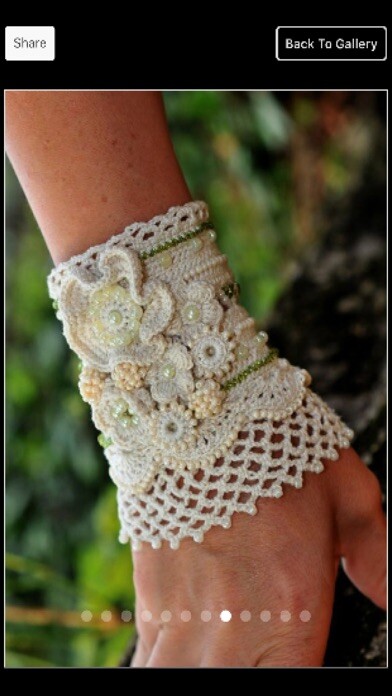 Emulate iPhone app Crochet Bracelet Patterns using MyAndroid Emulate iPhone app Crochet Bracelet Patterns using MyAndroid