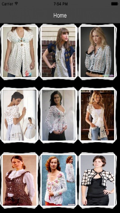 Emulate iPhone app Crochet Cardigan Patterns using MyAndroid Emulate iPhone app Crochet Cardigan Patterns using MyAndroid