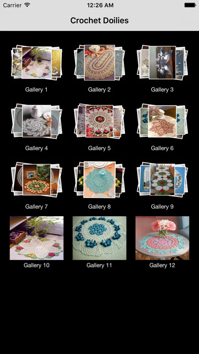 Emulate iPhone app Crochet Doilies using MyAndroid Emulate iPhone app Crochet Doilies using MyAndroid