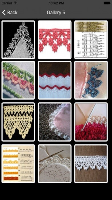 Emulate iPhone app Crochet Edging Patterns using MyAndroid Emulate iPhone app Crochet Edging Patterns using MyAndroid