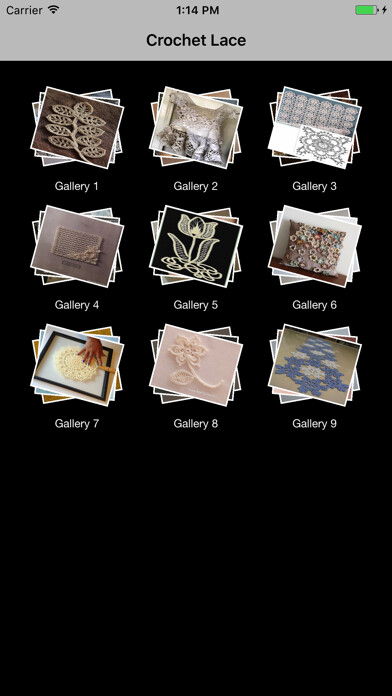 Emulate iPhone app Crochet Lace using MyAndroid Emulate iPhone app Crochet Lace using MyAndroid