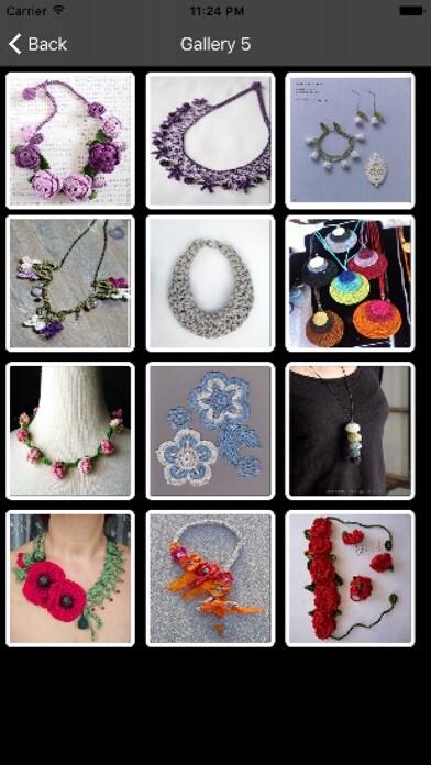 Emulate iPhone app Crochet Necklace using MyAndroid Emulate iPhone app Crochet Necklace using MyAndroid