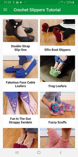 Run android online APK Crochet Patterns Slippers & Tutorial from MyAndroid or emulate Crochet Patterns Slippers & Tutorial using MyAndroid Run android online APK Crochet Patterns Slippers & Tutorial from MyAndroid or emulate Crochet Patterns Slippers & Tutorial using MyAndroid