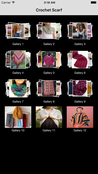 Emulate iPhone app Crochet Scarf using MyAndroid Emulate iPhone app Crochet Scarf using MyAndroid