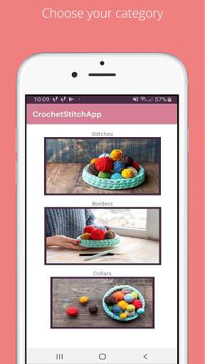 Run android online APK Crochet Stitch App from MyAndroid or emulate Crochet Stitch App using MyAndroid